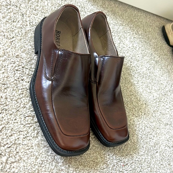 Borelli Other - Size :10, Borelli faux leather slip on dress shoes.